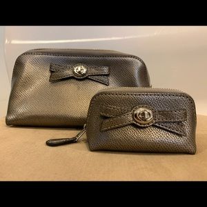 Coach cosmetic pouches